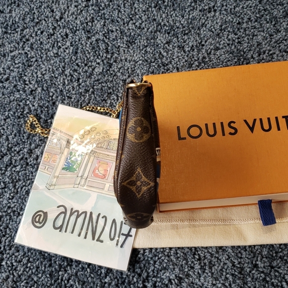 Louis Vuitton Monogram Vivienne Mini Pochette - Picture 8 of 10